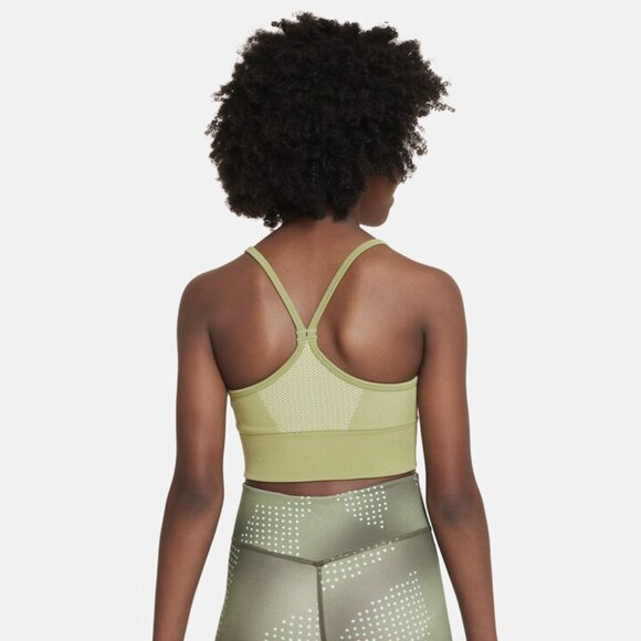 Nike Dri-FIT Indy Big Kids Girls Sports Bra - Picture 2 of 8